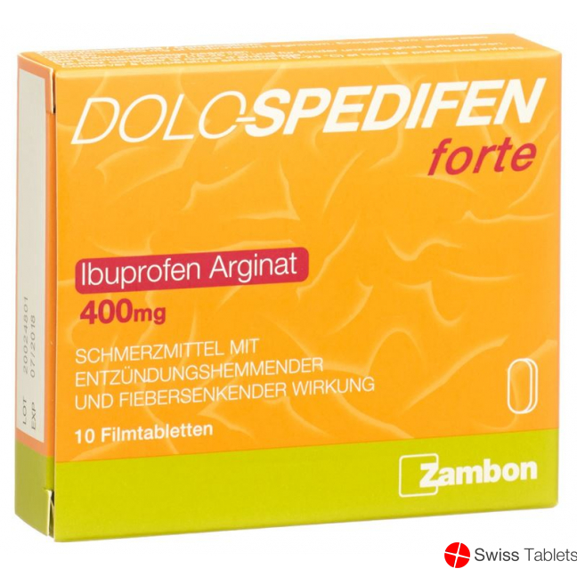 Dolo Spedifen Forte 400mg 10 Tabletten buy online