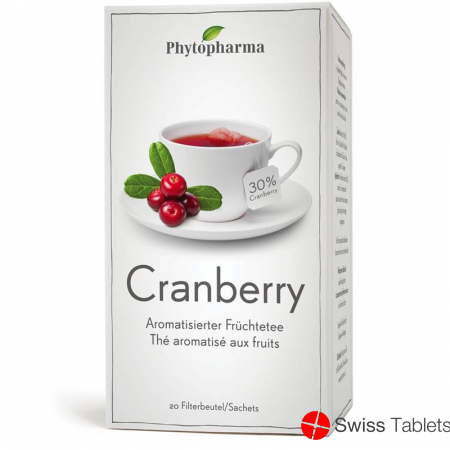 Phytopharma Cranberry Tee 20 Beutel buy online