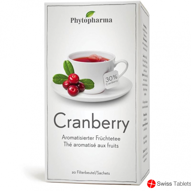 Phytopharma Cranberry Tee 20 Beutel buy online
