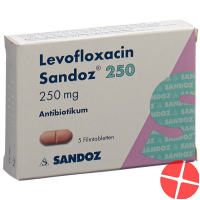 Levofloxacin Sandoz Filmtabletten 250mg 5 Stück