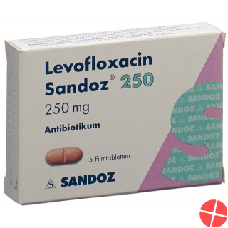 Levofloxacin Sandoz Filmtabletten 250mg 5 Stück