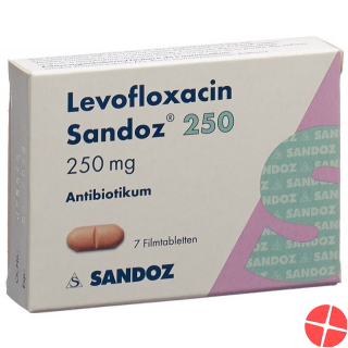 Levofloxacin Sandoz Filmtabletten 250mg 7 Stück