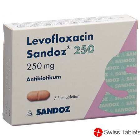 Levofloxacin Sandoz Filmtabletten 250mg 7 Stück buy online