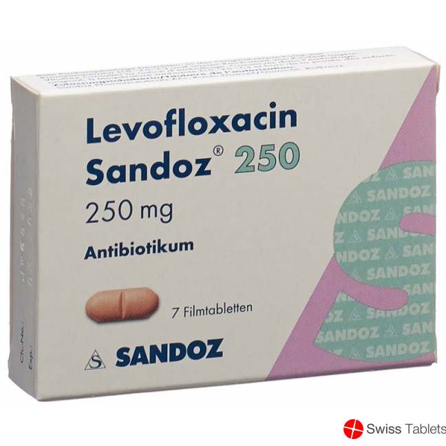 Levofloxacin Sandoz Filmtabletten 250mg 7 Stück buy online