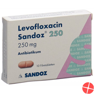 Levofloxacin Sandoz Filmtabletten 250mg 10 Stück