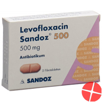 Levofloxacin Sandoz Filmtabletten 500mg 5 Stück