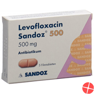 Levofloxacin Sandoz Filmtabletten 500mg 5 Stück