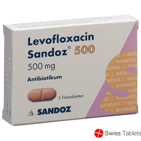 Levofloxacin Sandoz Filmtabletten 500mg 5 Stück buy online