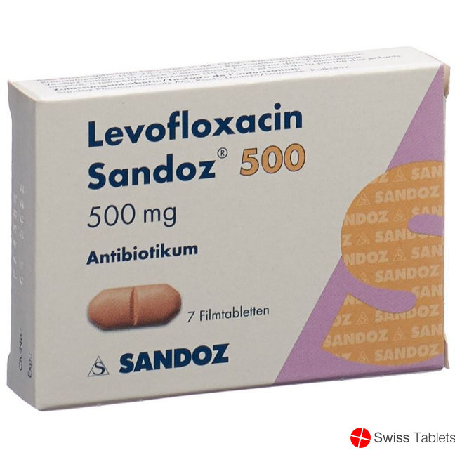 Levofloxacin Sandoz Filmtabletten 500mg 7 Stück buy online
