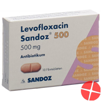 Levofloxacin Sandoz Filmtabletten 500mg 10 Stück