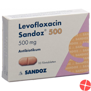Levofloxacin Sandoz Filmtabletten 500mg 10 Stück