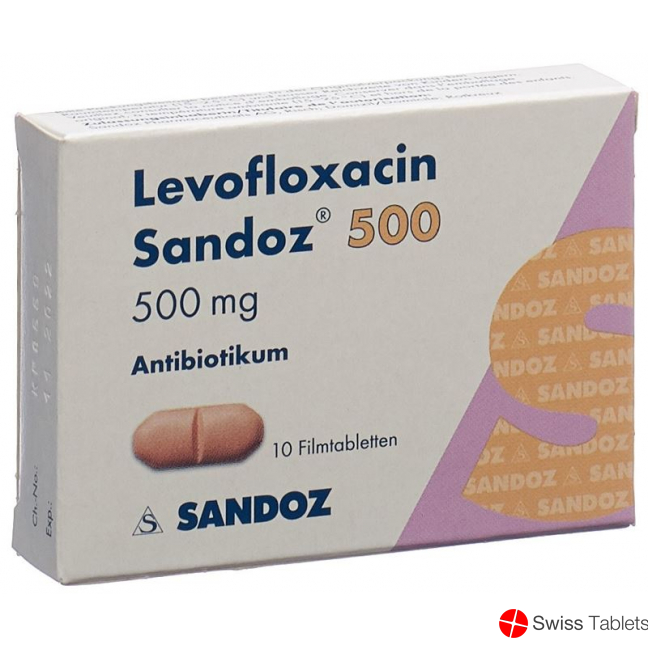 Levofloxacin Sandoz Filmtabletten 500mg 10 Stück buy online