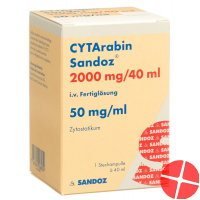 Cytarabin Sandoz Injektionslösung 2000mg/40ml Durchstechflasche