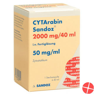 Cytarabin Sandoz Injektionslösung 2000mg/40ml Durchstechflasche