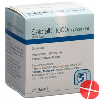 Salofalk Granulat 1000mg Beutel 50 Stück