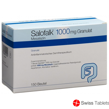 Salofalk Granulat 1000mg Beutel 150 Stück buy online