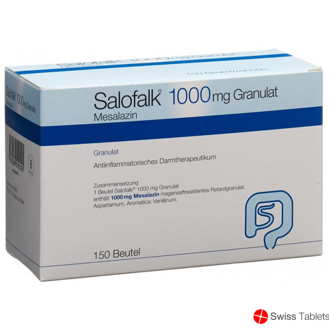 Salofalk Granulat 1000mg Beutel 150 Stück buy online