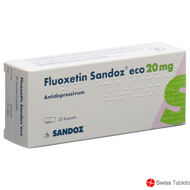 Fluoxetin Sandoz Eco Kapseln 20mg 30 Stück buy online