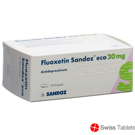 Fluoxetin Sandoz Eco Kapseln 20mg 100 Stück buy online