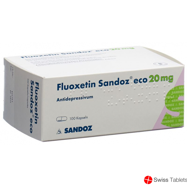 Fluoxetin Sandoz Eco Kapseln 20mg 100 Stück buy online
