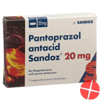 Pantoprazol Antacid Sandoz Filmtabletten 20mg 7 Stück