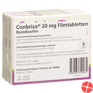 Conbriza Filmtabletten 20mg 84 Stück