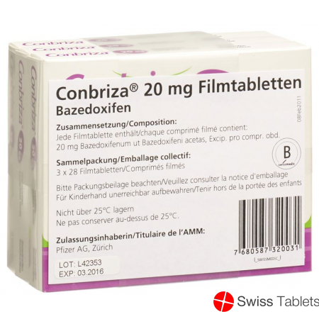 Conbriza Filmtabletten 20mg 84 Stück buy online