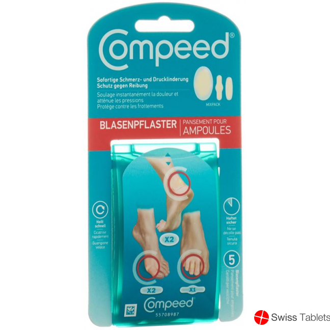 Compeed Blister plaster Mixpack 5 pieces buy online