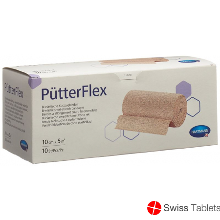 Puetter Flex Binde 10cmx5m 10 Stück buy online
