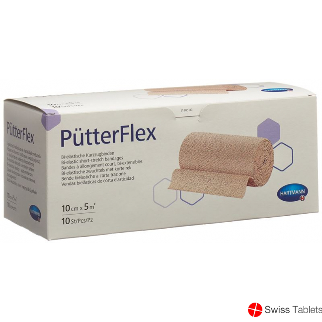 Puetter Flex Binde 10cmx5m 10 Stück buy online