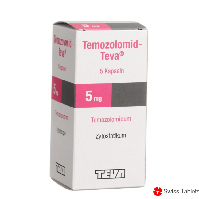 Temozolomid Teva Kapseln 5mg 5 Stück buy online