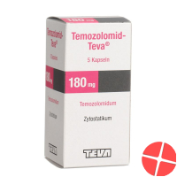Temozolomid Teva Kapseln 180mg 5 Stück