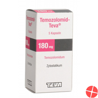Temozolomid Teva Kapseln 180mg 5 Stück Temozolomid Teva Kapseln 180mg 5 Stück