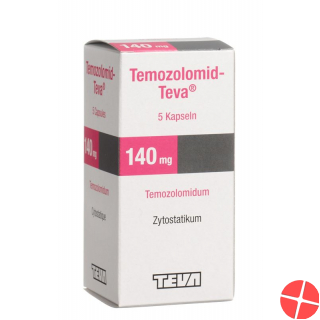 Temozolomid Teva Kapseln 140mg 5 Stück Temozolomid Teva Kapseln 140mg 5 Stück