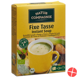 Natur Compagnie Instant Suppe Kart Lauch Bio 60g