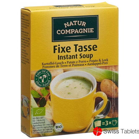 Natur Compagnie Instant Suppe Kart Lauch Bio 60g buy online