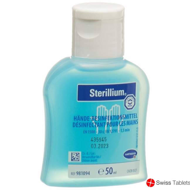 Sterilllium Hände-Desinfektionsmittel Flasche 50ml buy online