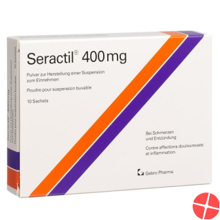 Seractil Pulver 400mg Beutel 10 Stück