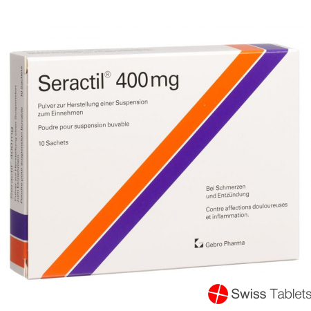 Seractil Pulver 400mg Beutel 10 Stück buy online