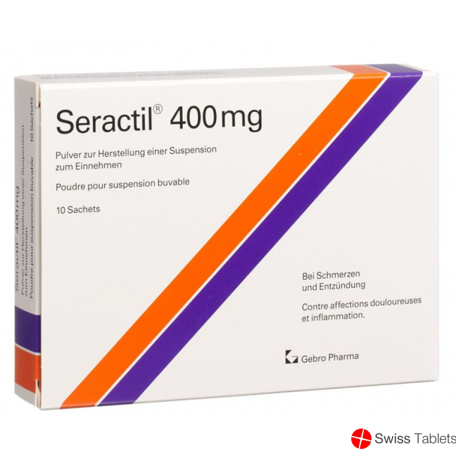 Seractil Pulver 400mg Beutel 10 Stück buy online