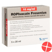 Ropivacain Fresenius 10mg/ml 5 Ampullen 20ml