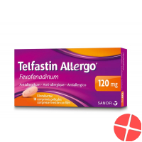 Telfastin Allergo 120mg 10 Tabletten Telfastin Allergo 120mg 10 Tabletten