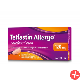 Telfastin Allergo 120mg 10 Tabletten