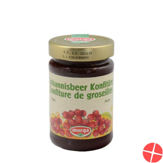 Morga Johannisbeer Konfitüre 350g Morga Johannisbeer Konfitüre 350g