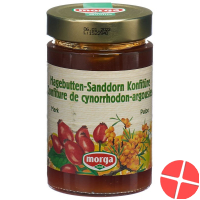 Morga Hagebutten-Sanddorn Konfitüre 350g
