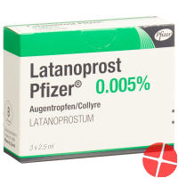 Latanoprost Pfizer Augentropfen 3x 2.5ml