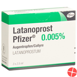 Latanoprost Pfizer Augentropfen 3x 2.5ml
