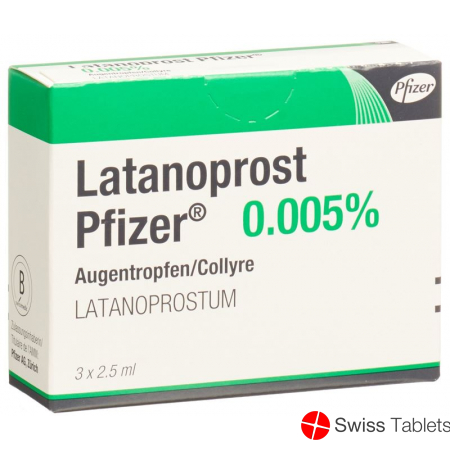 Latanoprost Pfizer Augentropfen 3x 2.5ml buy online