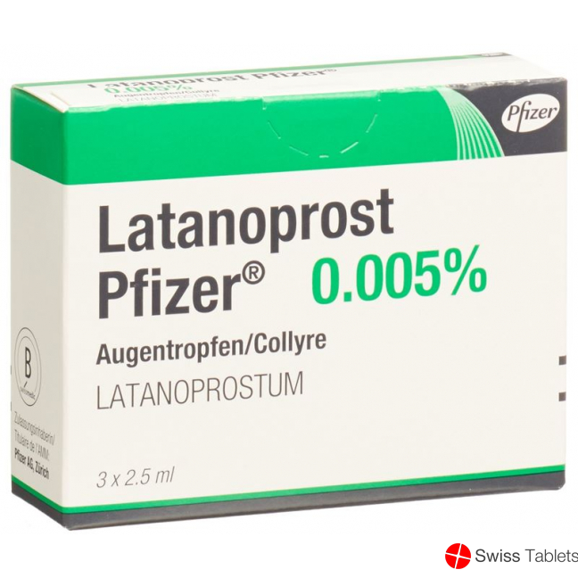 Latanoprost Pfizer Augentropfen 3x 2.5ml buy online