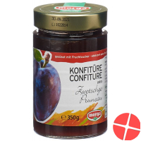 Morga Konfitüre Zwetschge mit Fruchtzucker 350g